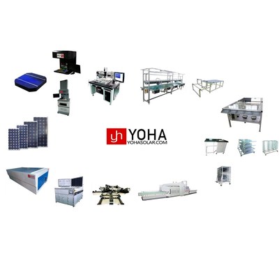 1~5MW太阳能电池板生产线交付工程