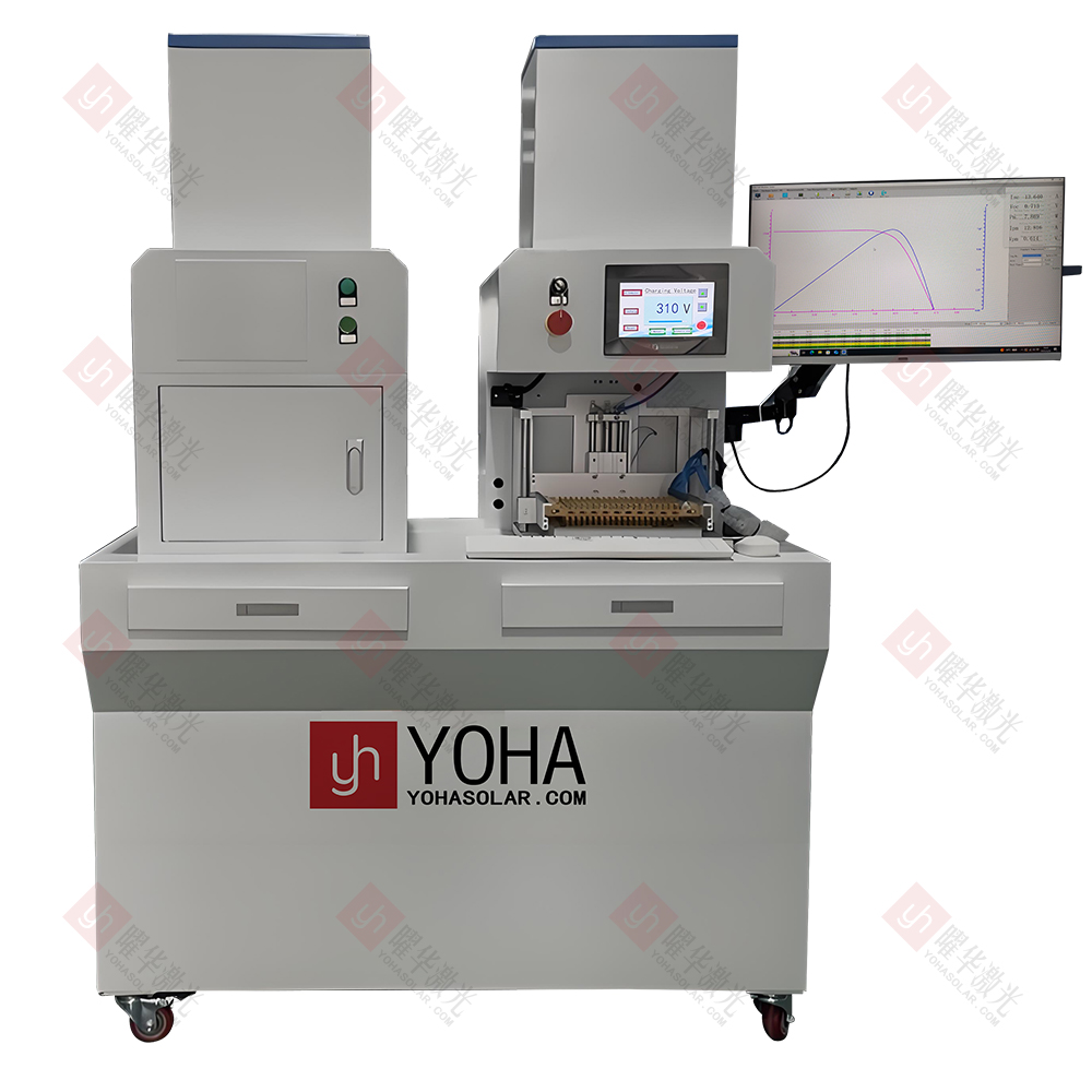 手动太阳能电池片EL+IV一体机